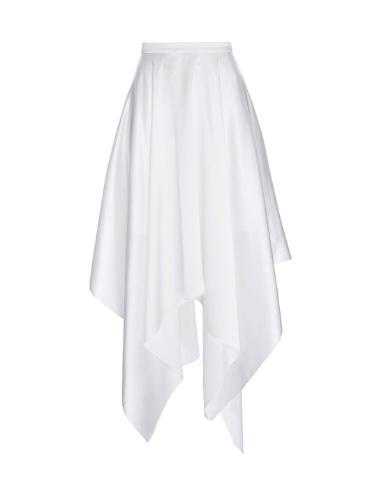 Silk Desire Skirt - White