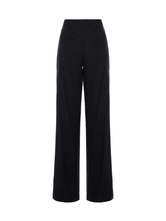 Pantaloni lână V-Sculpt