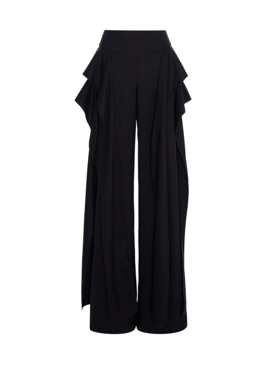 Power Move Wool Pants - Black