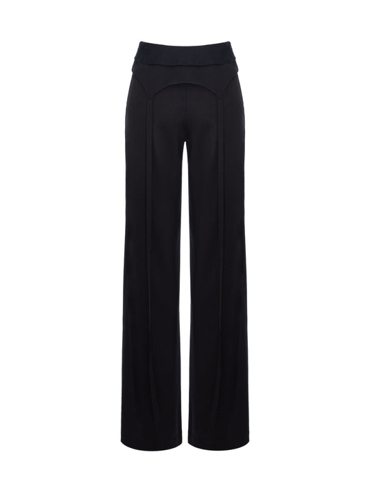 Pantaloni Lână Layered Agenda