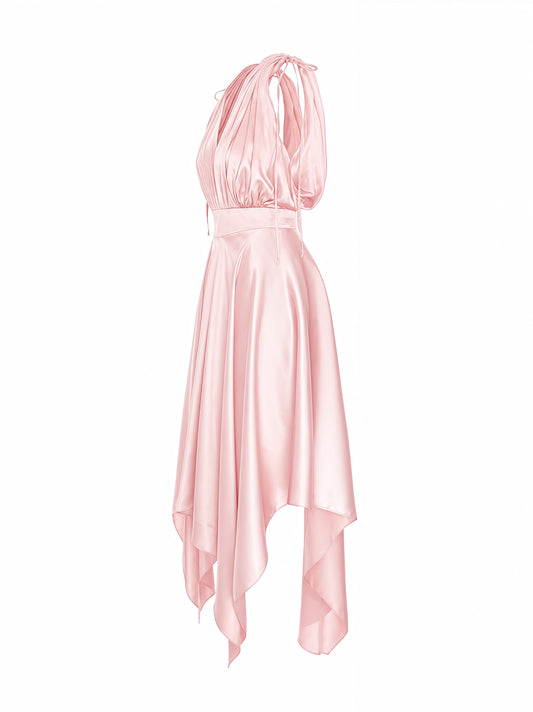 Silk Dream Dress - Pink