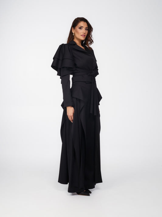 Power Move Wool Pants - Black